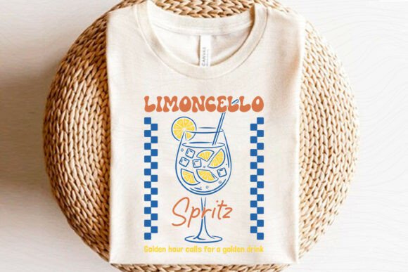 A Review of Lemon Limoncello Spritz Cocktail PNG Graphics for Crafts and Content